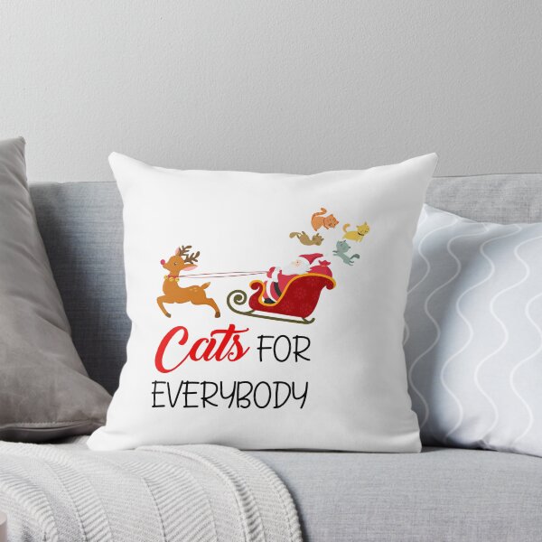Item preview, Cats For Everybody Christmas Cute Cat Lover Ugly Sweater T-Shirt designed and sold by GoldenDov.
