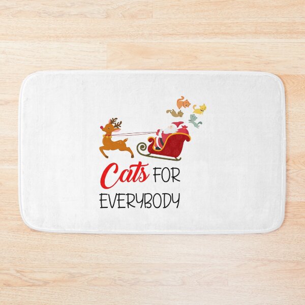 Item preview, Cats For Everybody Christmas Cute Cat Lover Ugly Sweater T-Shirt designed and sold by GoldenDov.