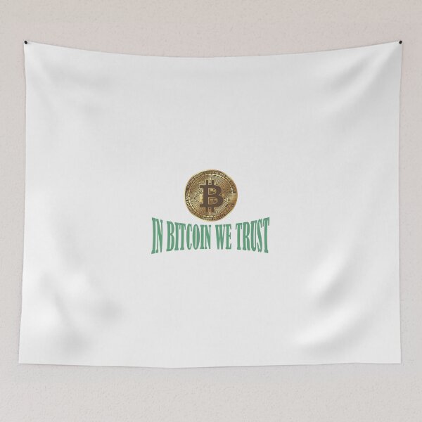 Item preview, In Bitcoin We Trust designed and sold by JeanJohnJohn.
