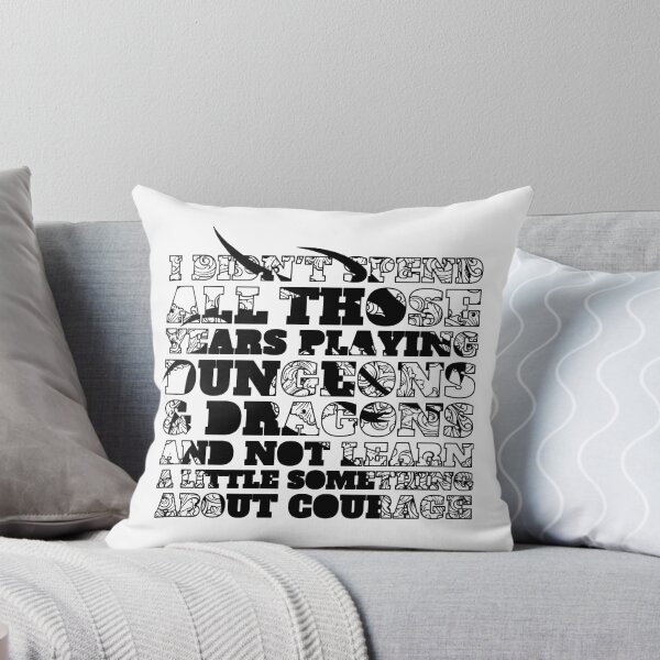Item preview, Dungeons & Dragons and Courage designed and sold by corywaydesign.