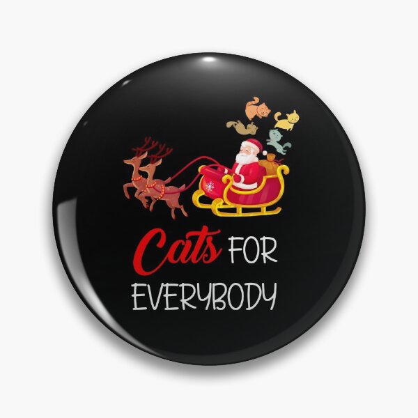 Item preview, Cats For Everybody Christmas Cute Cat Lover Ugly Sweater T-Shirt designed and sold by GoldenDov.