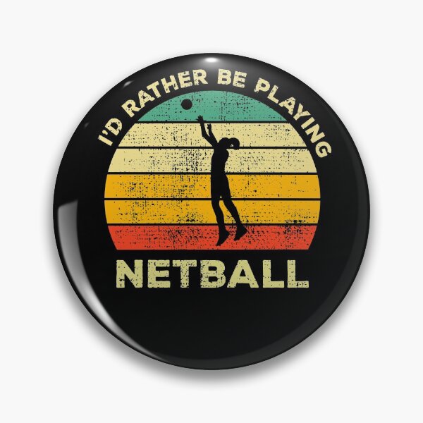 Item preview, I’d Rather Be Playing Netball Vintage Gift For Netball Lovers designed and sold by JokeGysen.