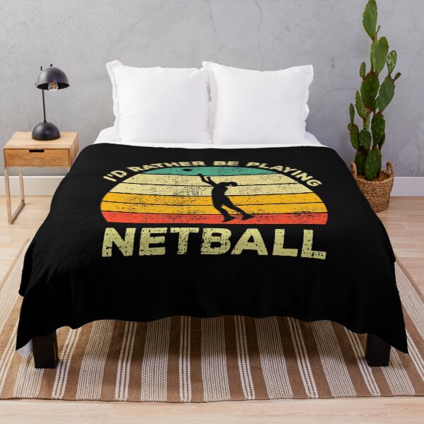 Item preview, I’d Rather Be Playing Netball Vintage Gift For Netball Lovers designed and sold by JokeGysen.