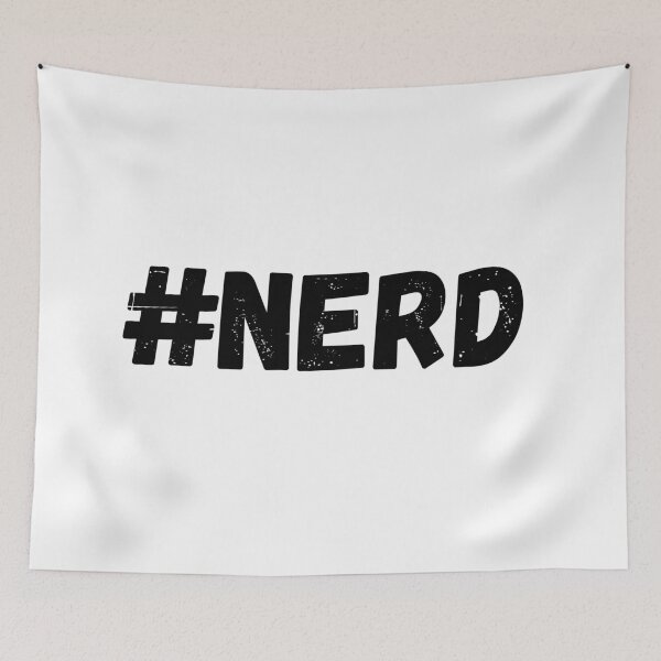Item preview, #Nerd - Proud Nerd - Hashtag Nerd designed and sold by Worranarin.