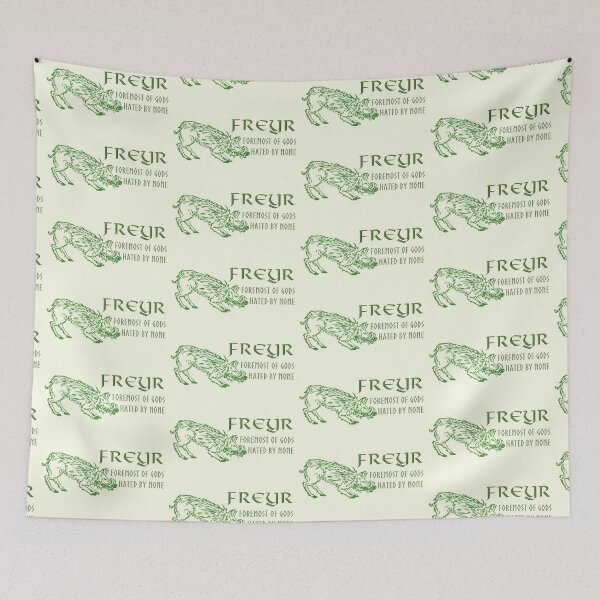 Item preview, Freyr, Norse God of the Sun and Yule designed and sold by Prints4Pagans.