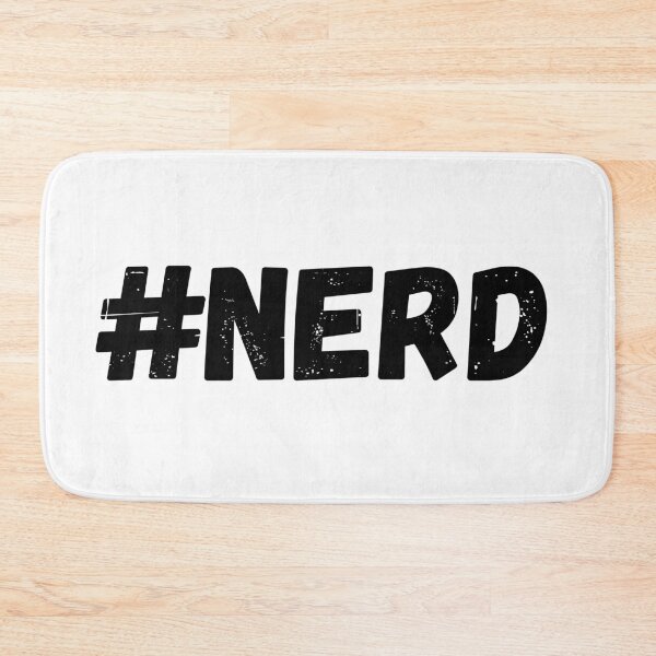 Item preview, #Nerd - Proud Nerd - Hashtag Nerd designed and sold by Worranarin.