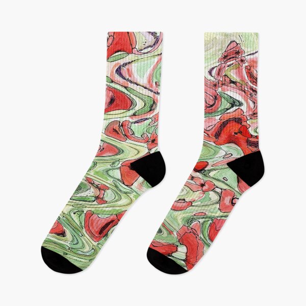 Item preview, Red poppy fields watercolour painting designs. Creative person. designed and sold by LaBellCreative.