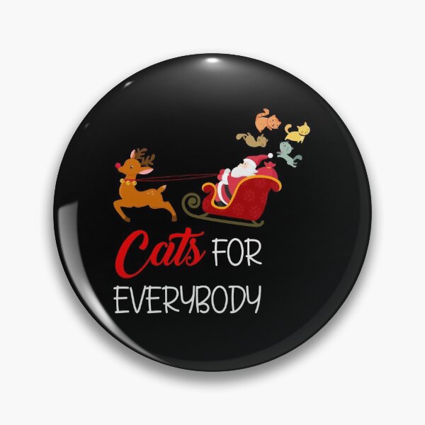 Item preview, Cats For Everybody Christmas Cute Cat Lover Ugly Sweater T-Shirt designed and sold by GoldenDov.