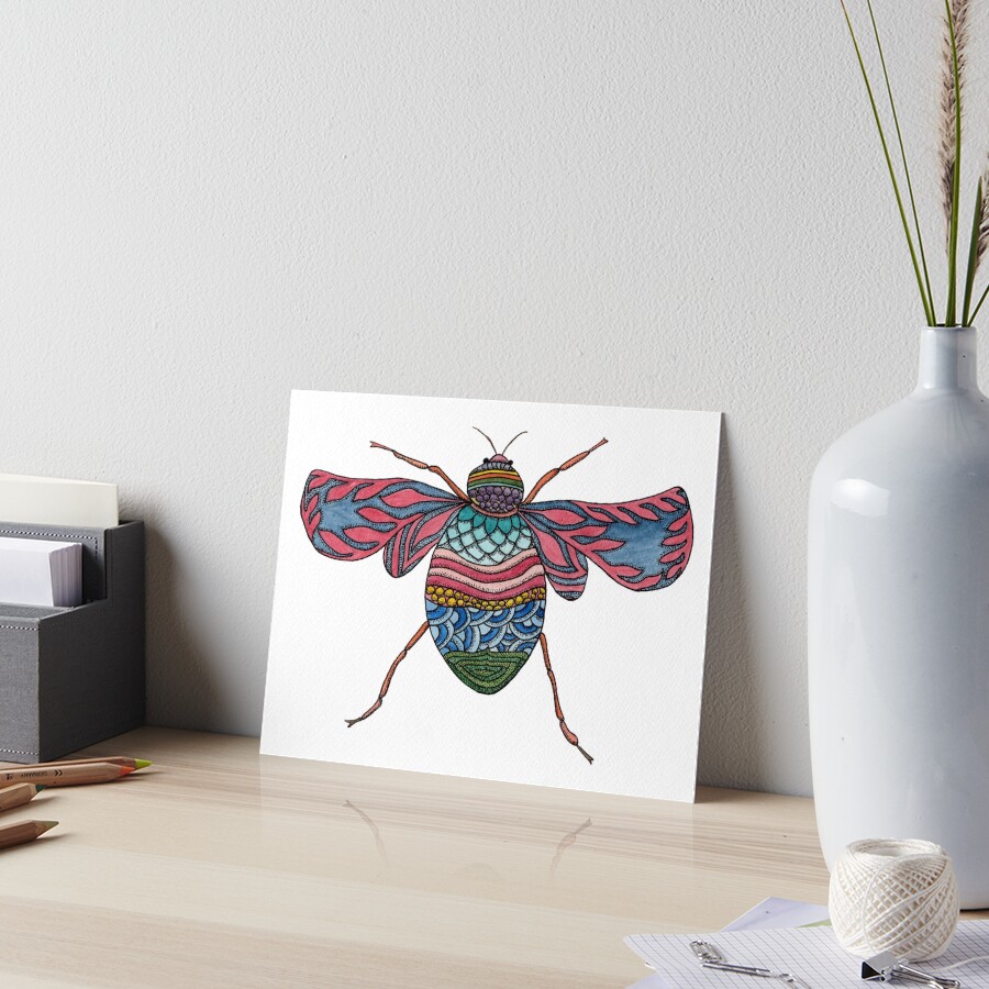 Item preview, Art Board Print designed and sold by garam-project.