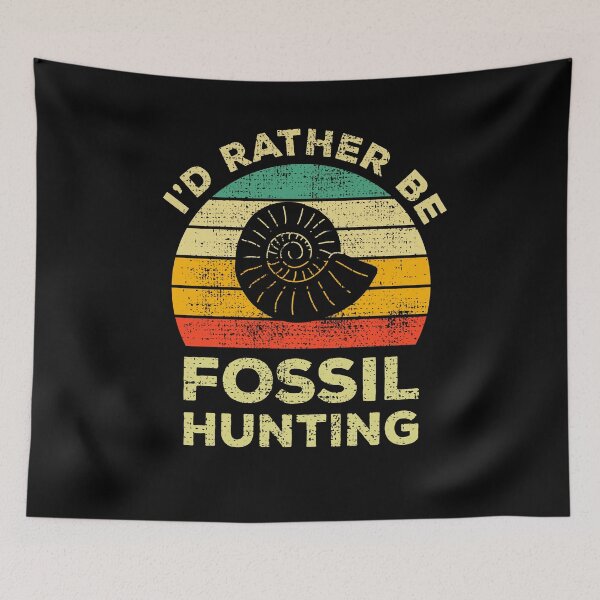 Item preview, I’d Rather Be Fossil hunting Vintage Gift For Fossil Hunters designed and sold by JokeGysen.