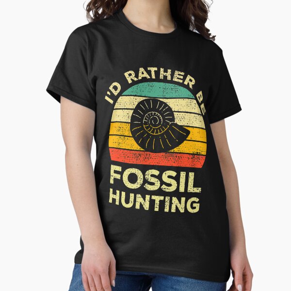 Item preview, I’d Rather Be Fossil hunting Vintage Gift For Fossil Hunters designed and sold by JokeGysen.
