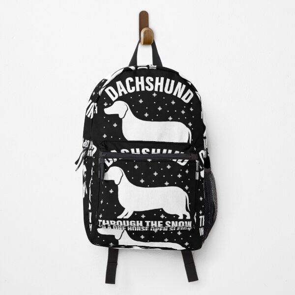 Item preview, Dachshund Through The Snow Dachshunds Snowday designed and sold by GravitiTees.