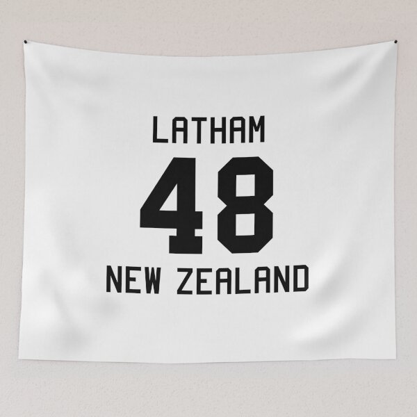 Item preview, Tom Latham | 48 | New Zealand Cricket Jersey designed and sold by CHAMPION WARRIOR.