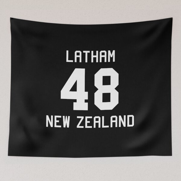 Item preview, Tom Latham | 48 | New Zealand Cricket Jersey designed and sold by CHAMPION WARRIOR.