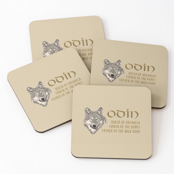 Item preview, Odin, Norse God of the Wild Hunt designed and sold by Prints4Pagans.