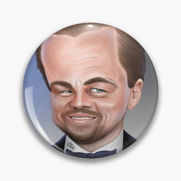 Item preview, Leonardo DiCaprio Caricature Portrait designed and sold by VixCaricatures.