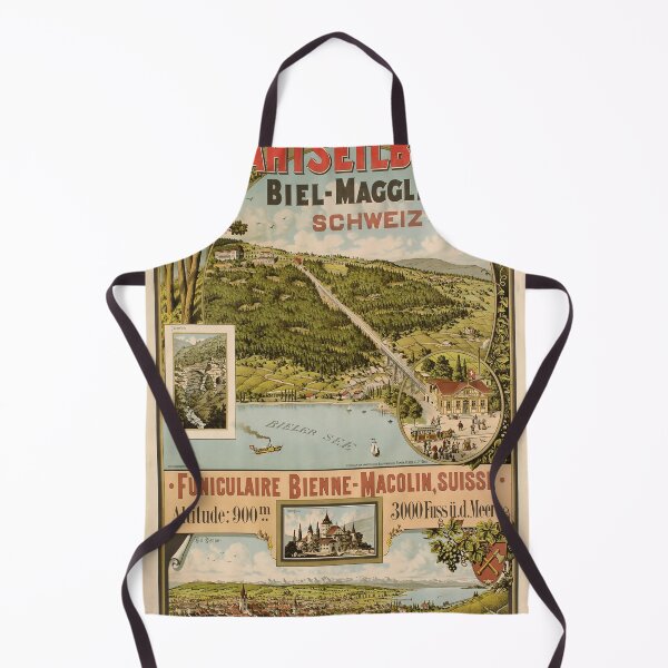 Aperçu de l'œuvre retro classic Biel-Magglingen poster créée et vendue par CorasPosters.