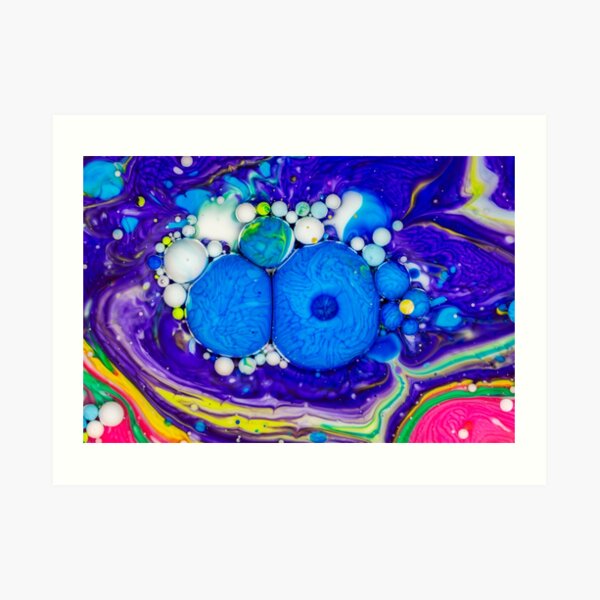 Bubbles Art Pontus Art Print