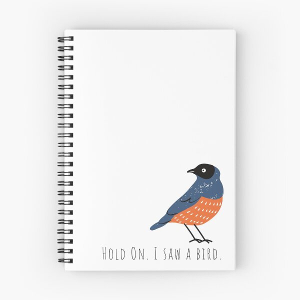 Item preview, Hold on. I saw a bird. funny distracted bird lover designed and sold by TheWaterBirds.