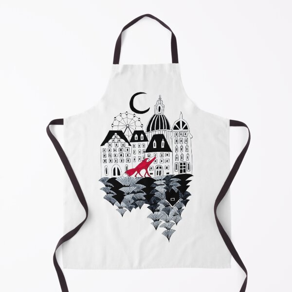 Item preview, Between the worlds. A fox in the middle of forest and city. designed and sold by Scandi Shop .
