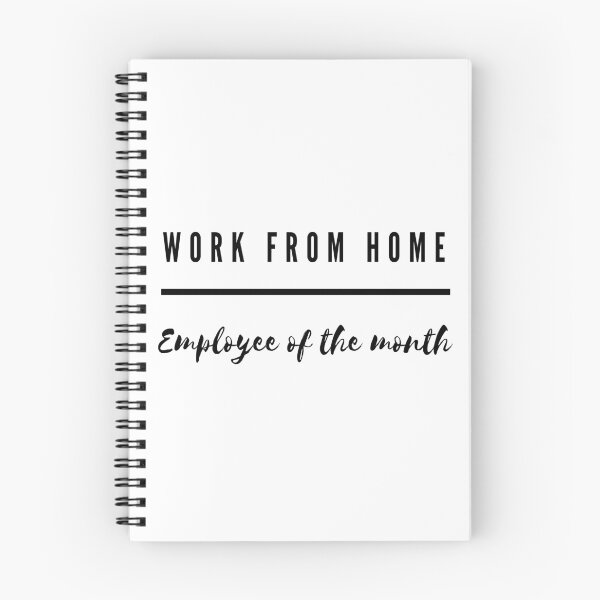Item preview, Work from home employee of the month  designed and sold by AllyShop.