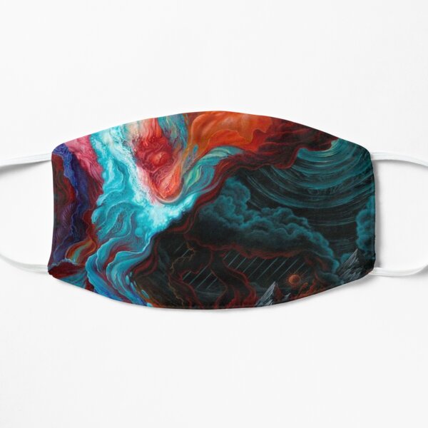 Acrylic Fluid Abstract Mask