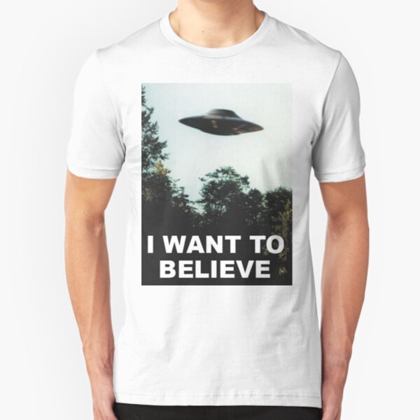 I Want to Believe Slim Fit T-Shirt