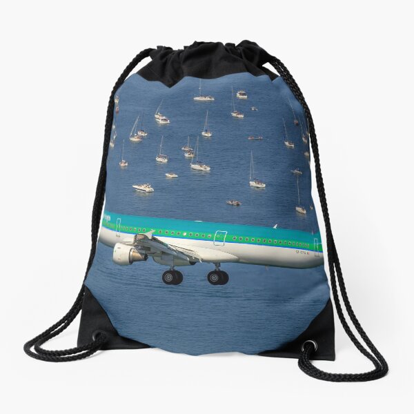 Airbus A321 Drawstring Bag