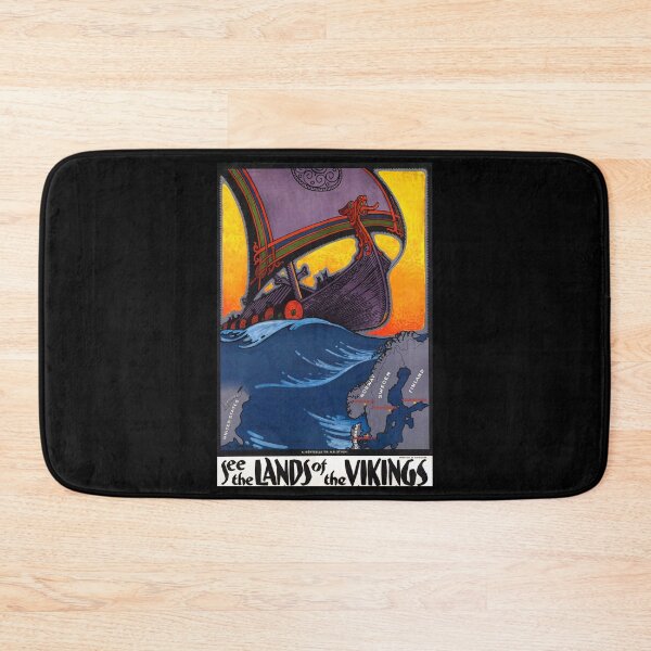 Item preview, retro classic See the Land of Vikings poster designed and sold by CorasPosters.