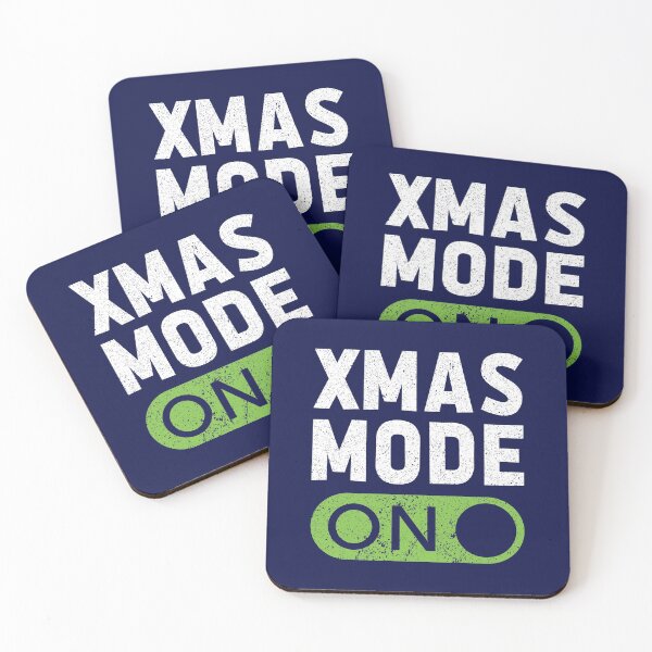 Item preview, Christmas Mode On! (Distressed Effect)  designed and sold by HeraAndKosmos.