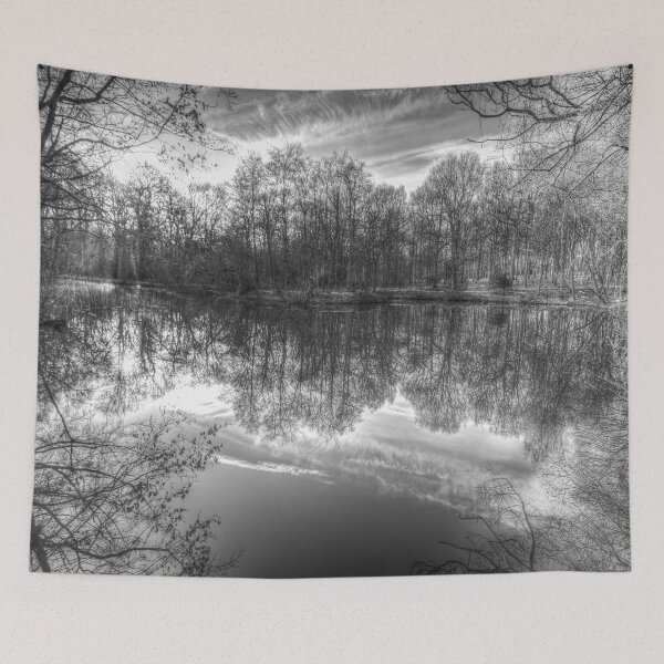 Item preview, Early Morning Forest Pond designed and sold by Londonimages.