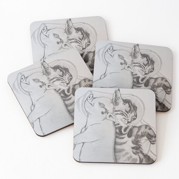Item preview, Cat & Pig designed and sold by Rachel Elizabeth.