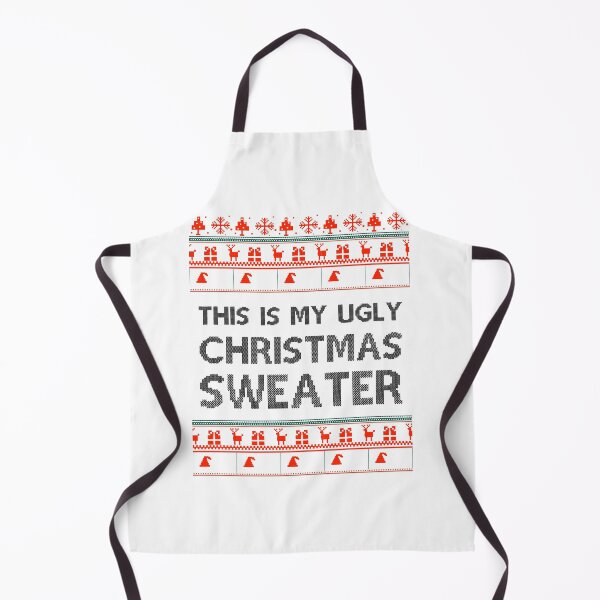 Item preview, This Is My Ugly Sweater Funny Christmas T-Shirt designed and sold by GoldenDov.