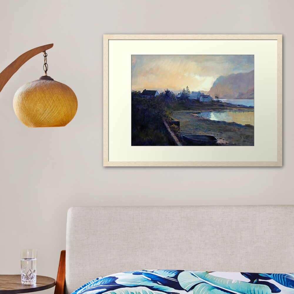 Plockton Early Morning Framed Art Print