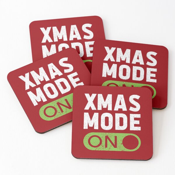 Item preview, Christmas Mode On! (Distressed Effect)  designed and sold by HeraAndKosmos.