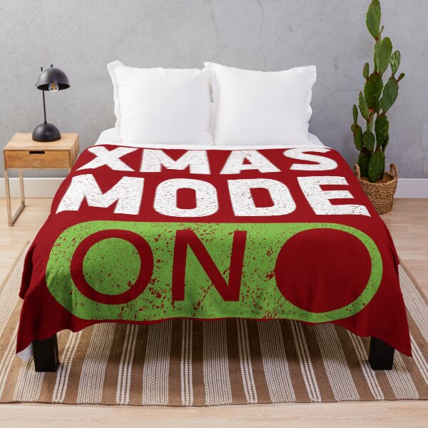 Item preview, Christmas Mode On! (Distressed Effect) designed and sold by HeraAndKosmos.