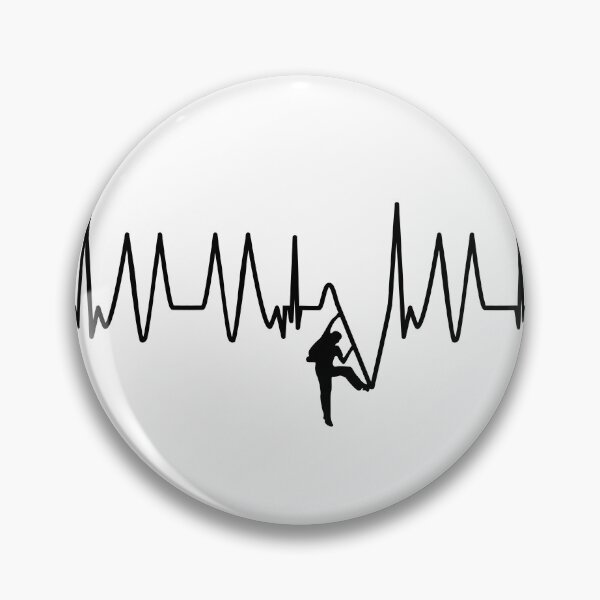 Item preview, Heartbeat heart rate climbing bouldering designed and sold by DerNerd.