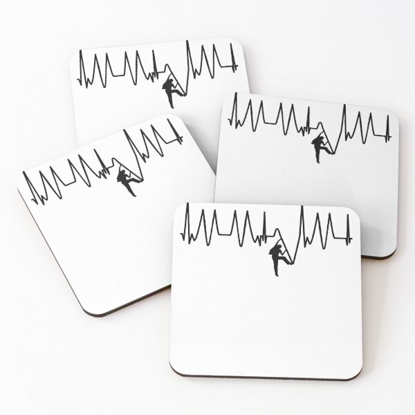 Item preview, Heartbeat heart rate climbing bouldering designed and sold by DerNerd.