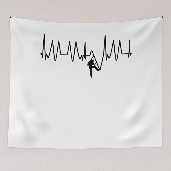 Item preview, Heartbeat heart rate climbing bouldering designed and sold by DerNerd.