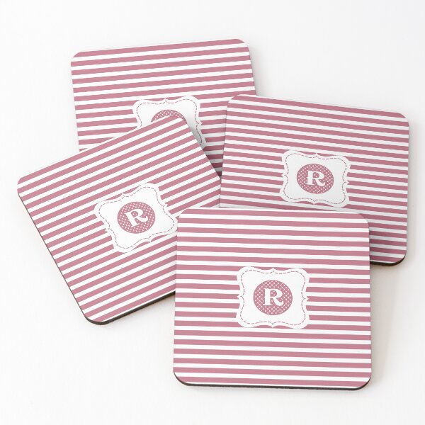 Item preview, Striped Letter R designed and sold by MonogramMonkey.