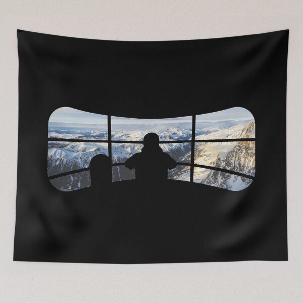 Item preview, snowlife: cable car silhouette designed and sold by robnoble.