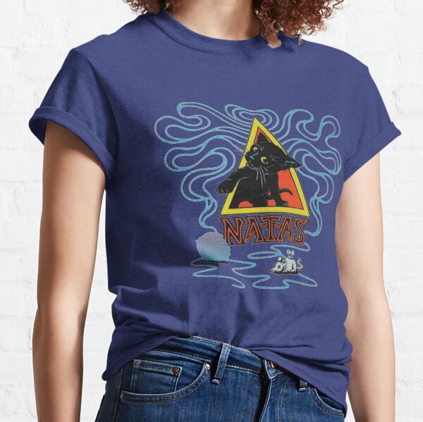 Natas kitty, skateboard t shirt design. Classic T-Shirt