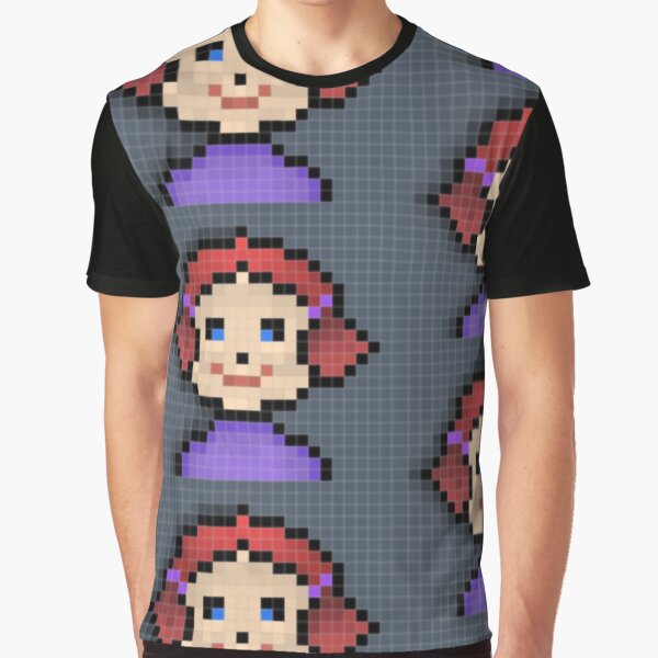 Vista previa del artículo con la obra «Pixel Girl», diseñado y vendido por trashalien101.