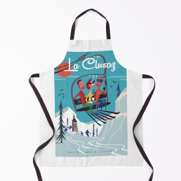 Item preview, La Clusaz ski poster designed and sold by GAGodel.