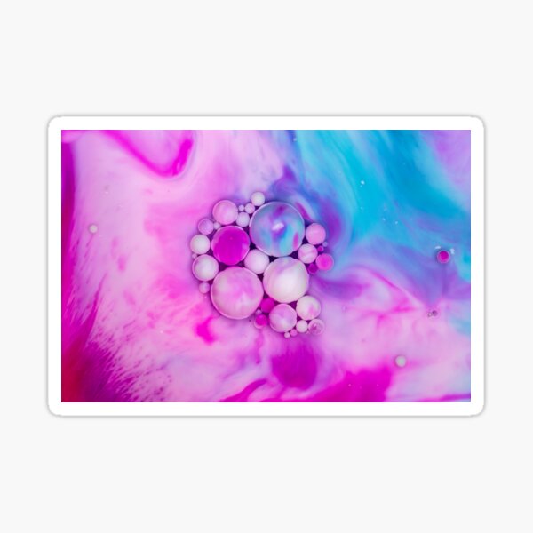 Bubbles Art Sapodilla Sticker
