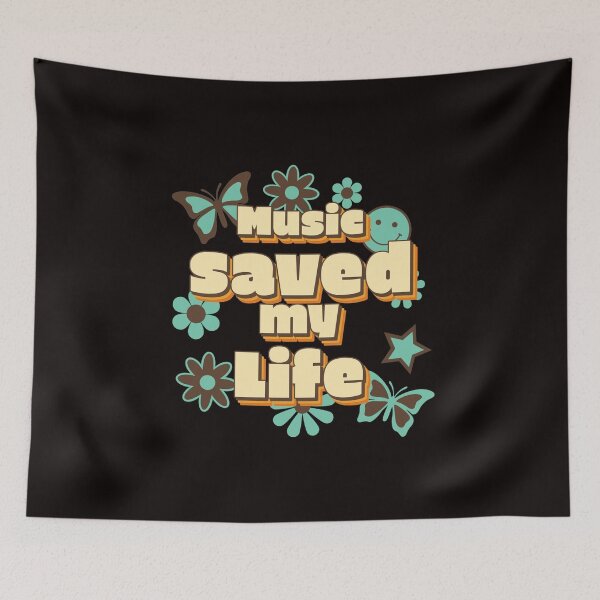 Artikelvorschau, Retro Music saved my Life entworfen und verkauft von Iwannit.