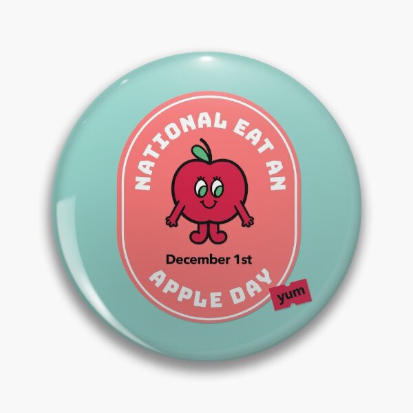 Item preview, Eat An Apple Day  designed and sold by VBeesTees.