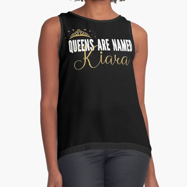 Queens Are Named Kiara Personalized First Name Girl design Tote Bag