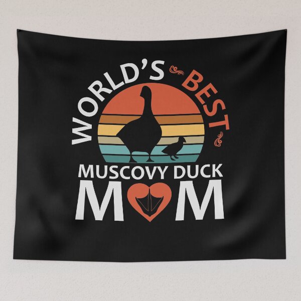 Item preview, World's Best Muscovy Duck MOM-Gifts Idea for Muscovy Duck Lovers designed and sold by abcxyzsma.