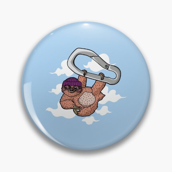 Item preview, Sloth climber, mountaineering, snap hook designed and sold by DerSenat.